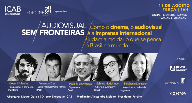 1a. Conferência do Ciclo: Como o audiovisual ajuda a moldar o que se pensa do Brasil no mundo